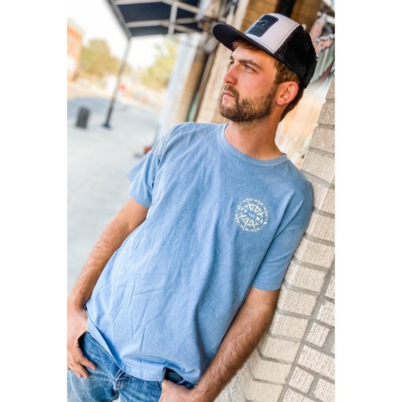 NWT Live Oak Brand Off The Map Delete My Browser History Funny Graphic Tee - Picture 2 of 2